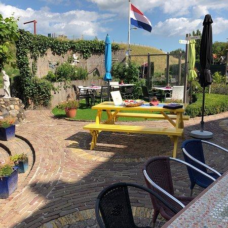 KIT's terras